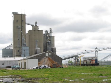 Rail operations in Blissfield, MI